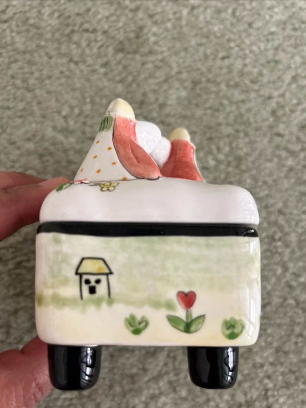 Porcelain Trinket Box